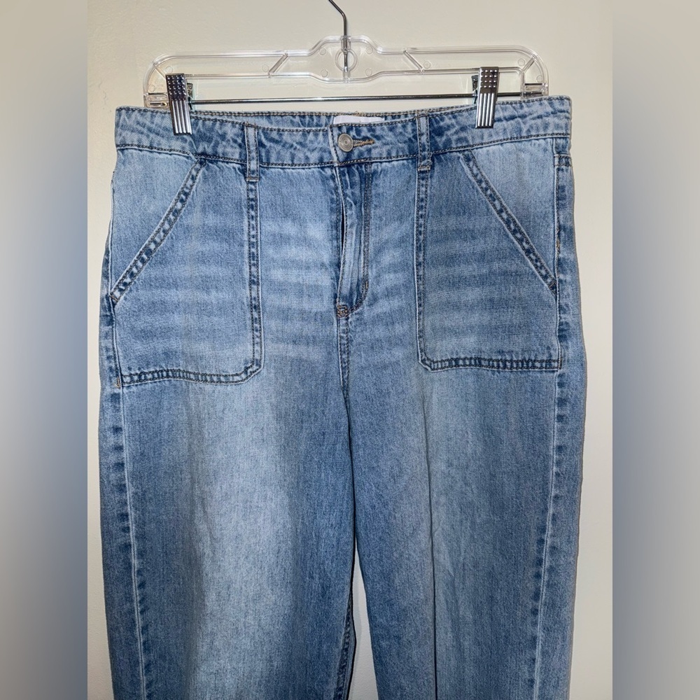 Colorful Planet Baggy Wide Legs Girls Jeans Size 18 - Picture 3 of 9